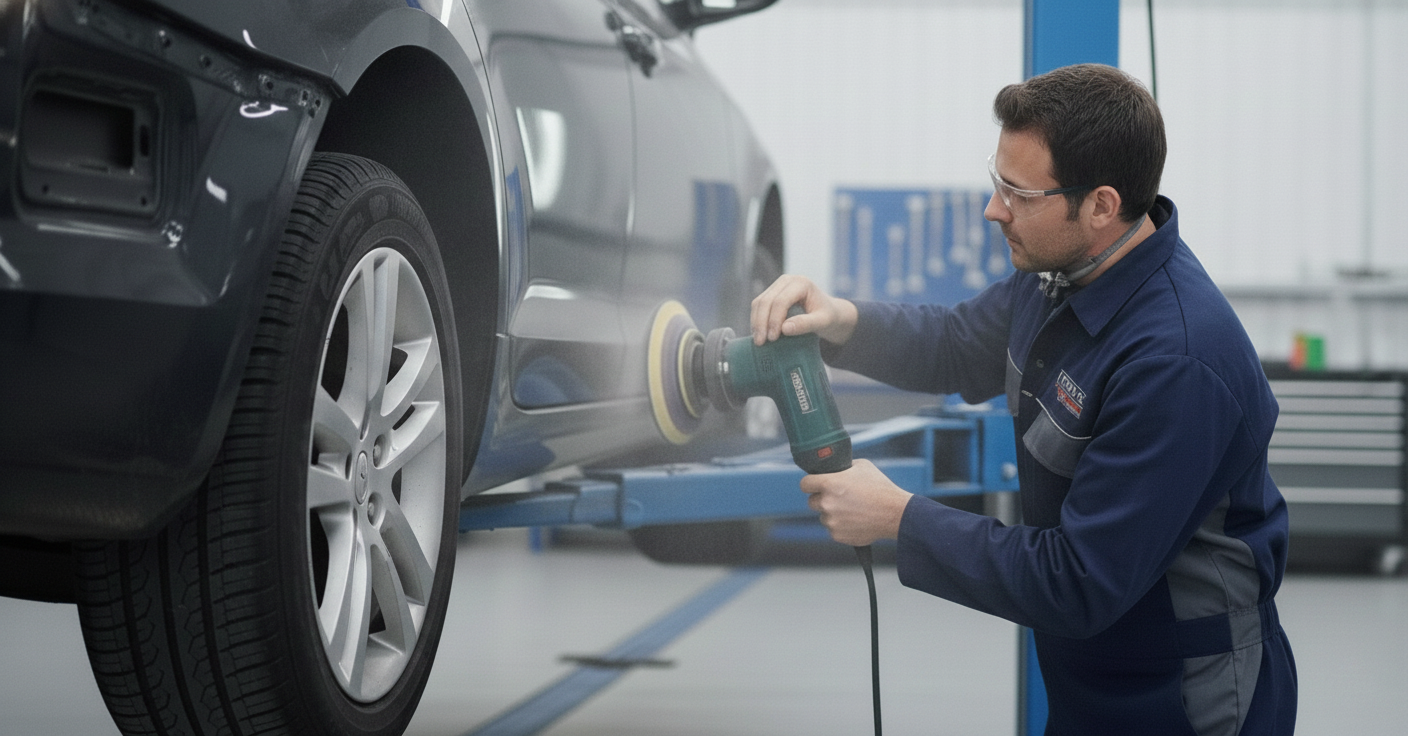 Autoremont töökojas